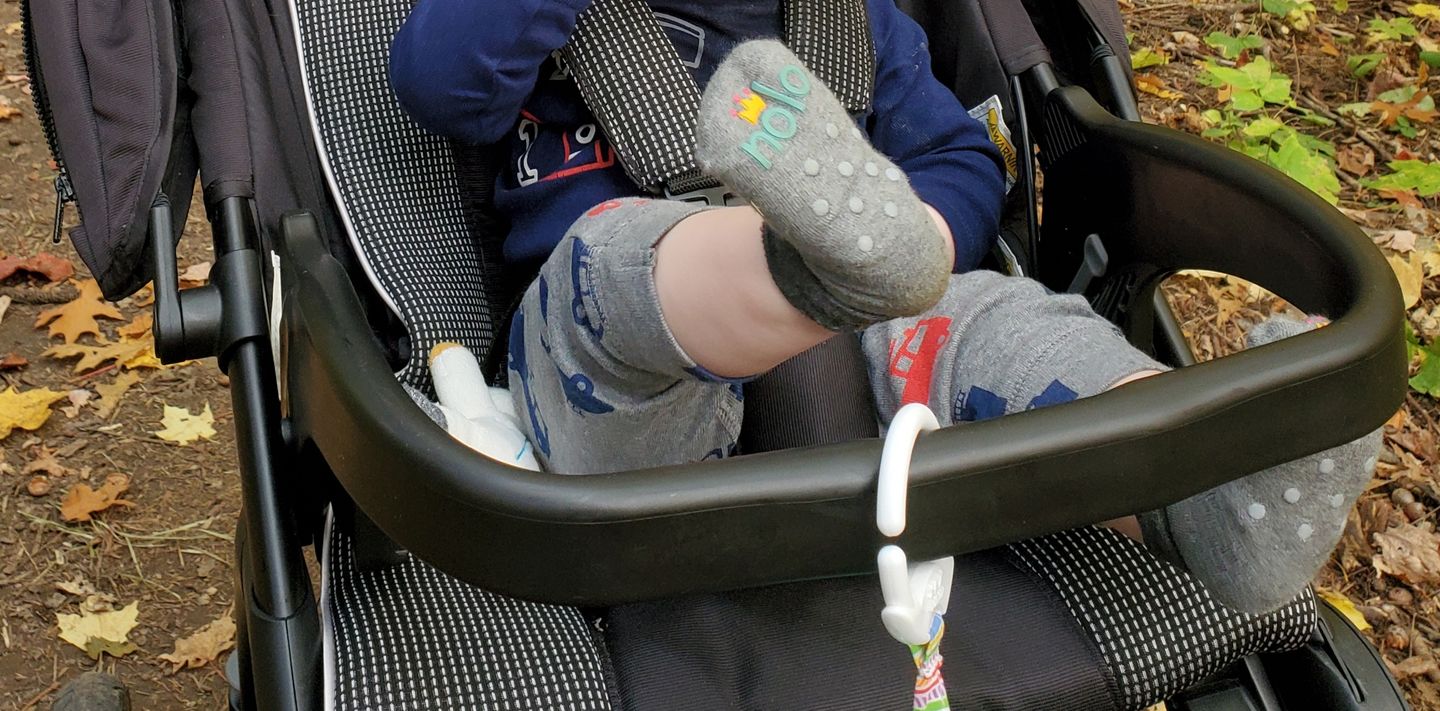 Customer photo review of Light Grey Socks