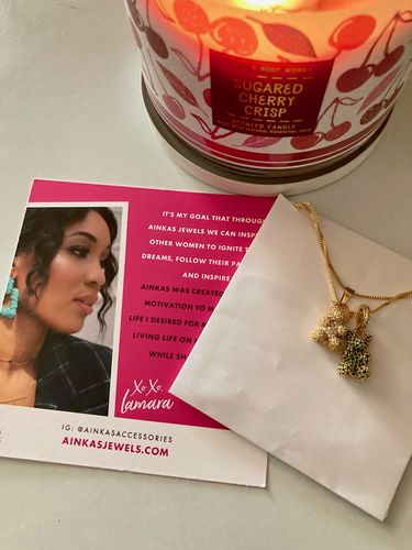 Customer photo review of Candy Yum Necklace Set
