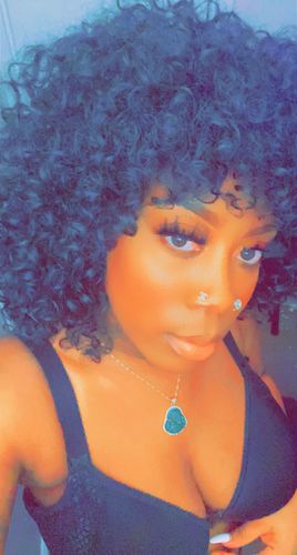 Customer photo review of Double CC Nose Stud