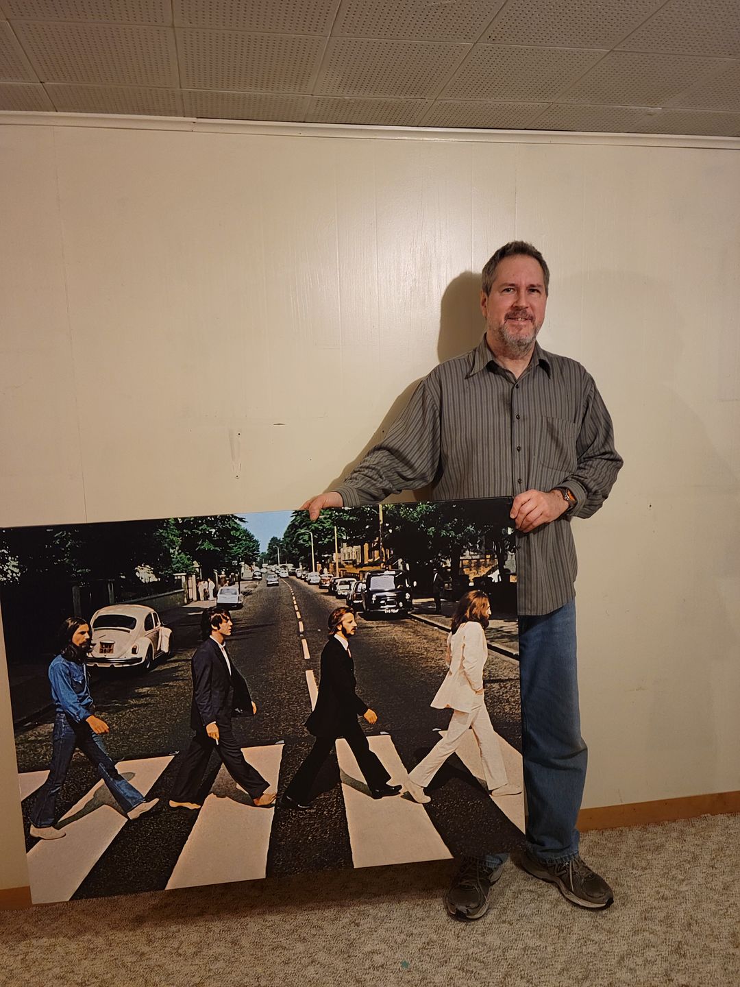 Customer photo review of Abbey Road Wall Art