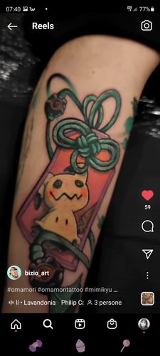 Customer photo review of Signature Tattoo Numbing Cream