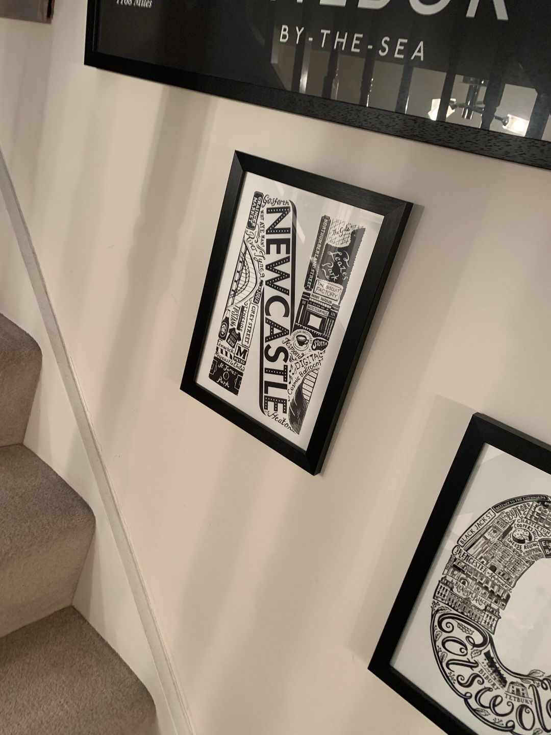 Customer photo review of Newcastle Print