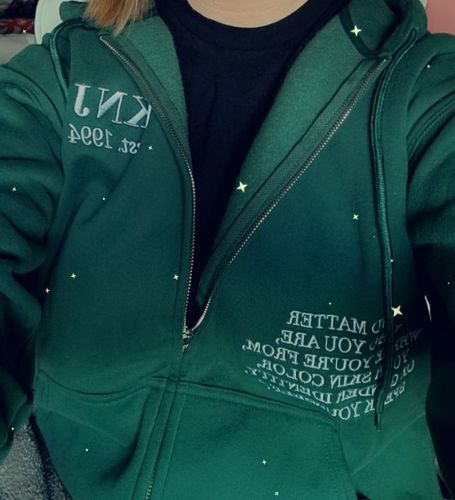 Customer photo review of KNJ Zip Hoodie