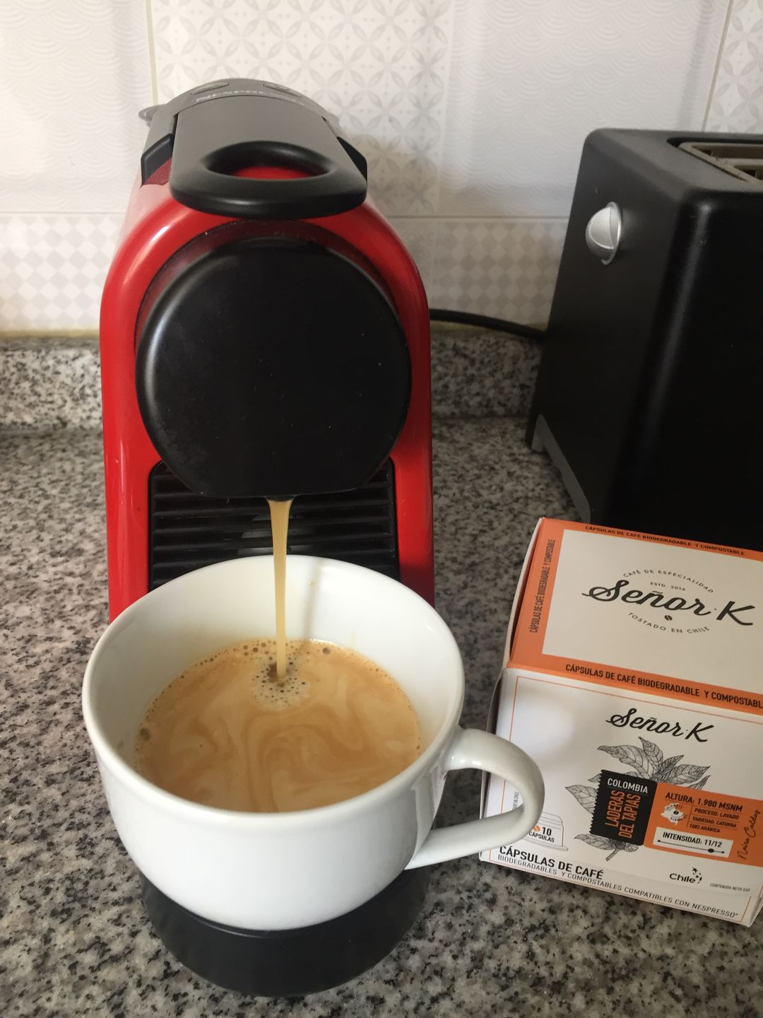 Customer photo review of Cápsulas para Nespresso | Colombia Laderas del Tapias