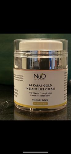 Customer photo review of 24K Gold Cream Instant Lift Cream
