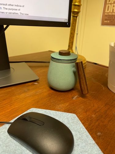 Customer photo review of Round Coffee & Tea Mug