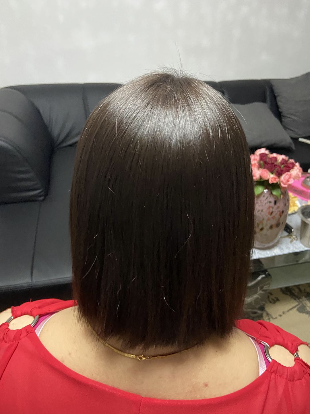 Customer photo review of TKS Tanino Blend Professional Smoothing System Treatment 2.0 - 1L