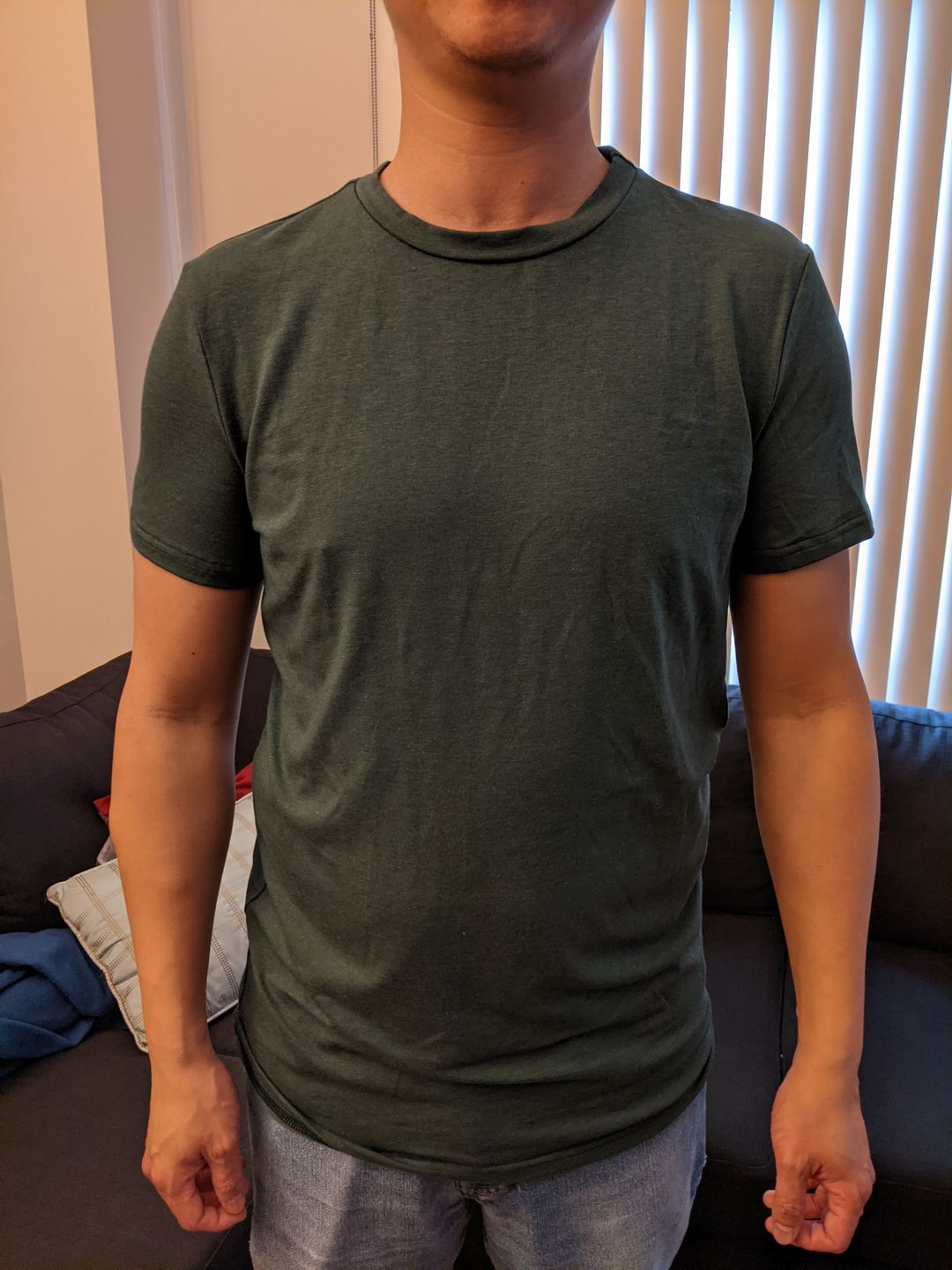 Customer photo review of *Freshly Baked* Men's Crew Tee