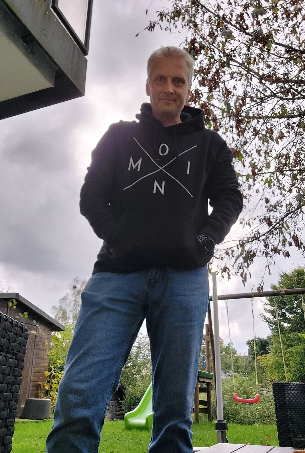 Customer photo review of MOIN Simple · Unisex Bio Hoodie