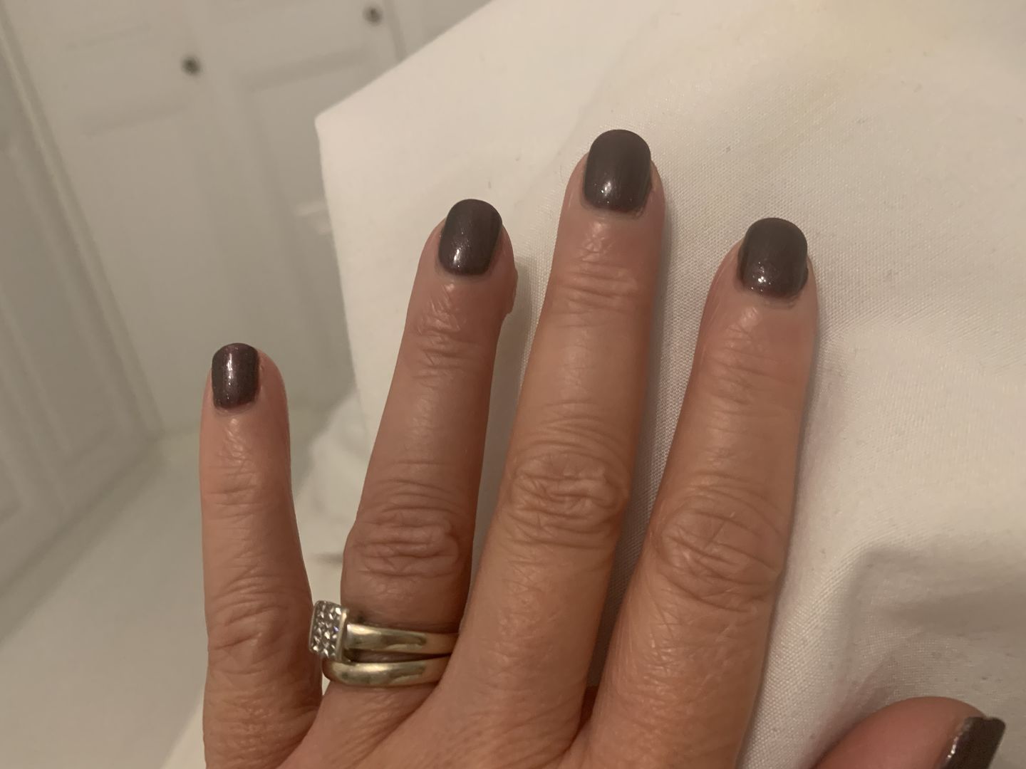 Customer photo review of Semilac Top No Wipe Sparkle Diamond UV Gel 7 ml