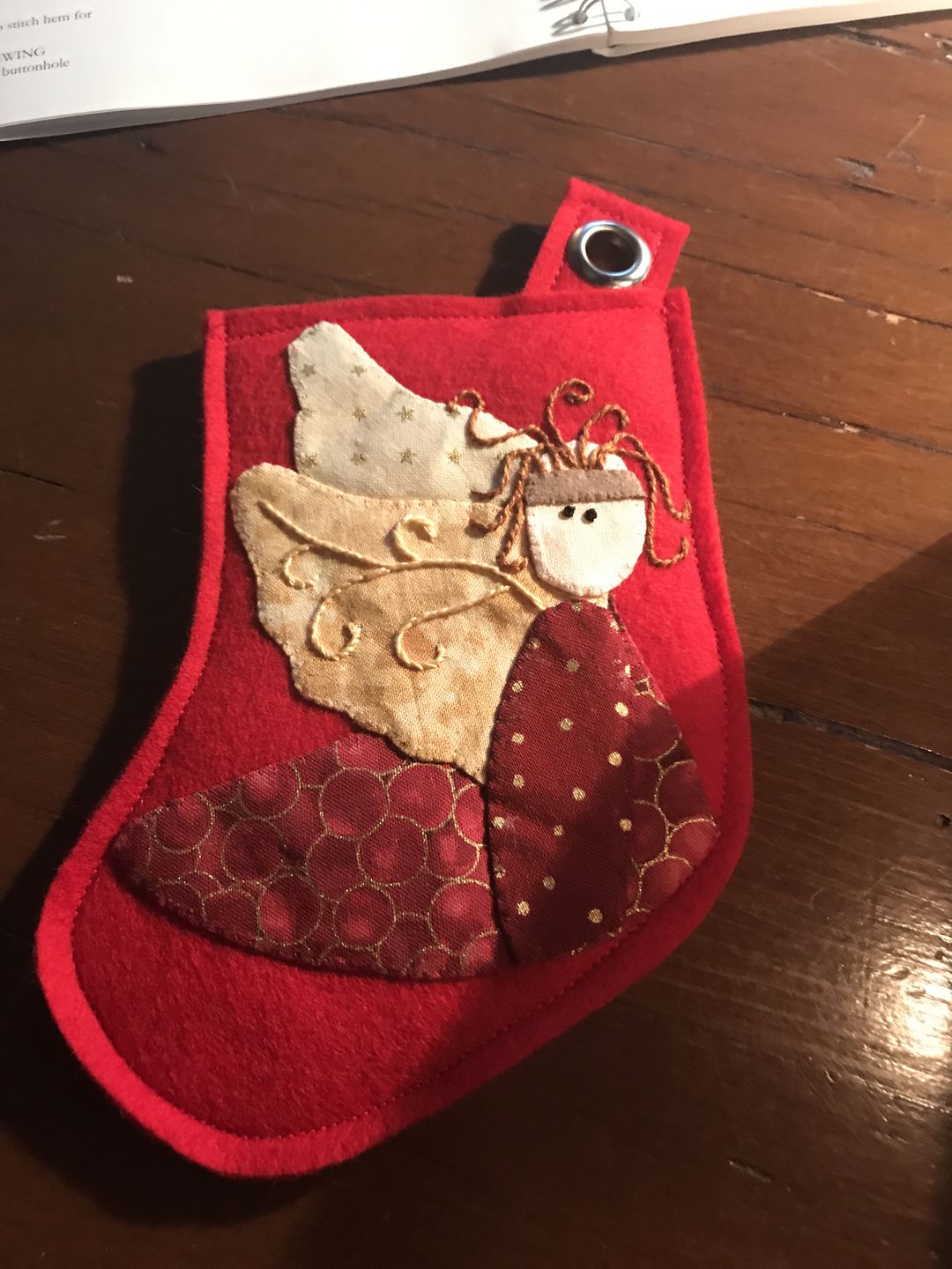 Customer photo review of 100% Wool Craft Felt By Yard