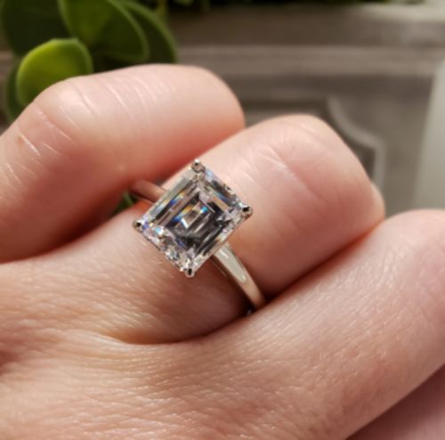 Customer photo review of Single Stone 2.5 Ct Wedding Engagement Gift