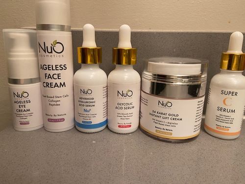 Customer photo review of Glycolic Acid Serum