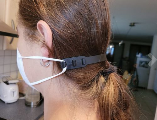 Customer photo review of Maskenhalter Schwarz™