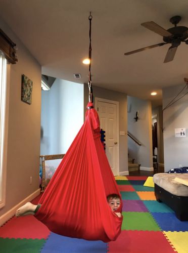 Customer photo review of Therapieschaukel für Kinder