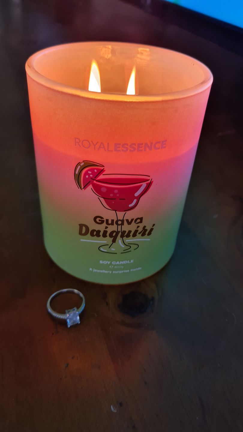 Customer photo review of Guava Daiquiri (Candle)