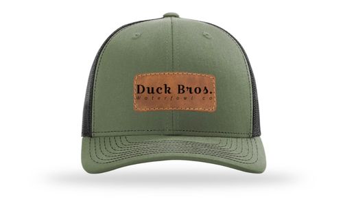 Customer photo review of Richardson 112 Leather Patch Hat