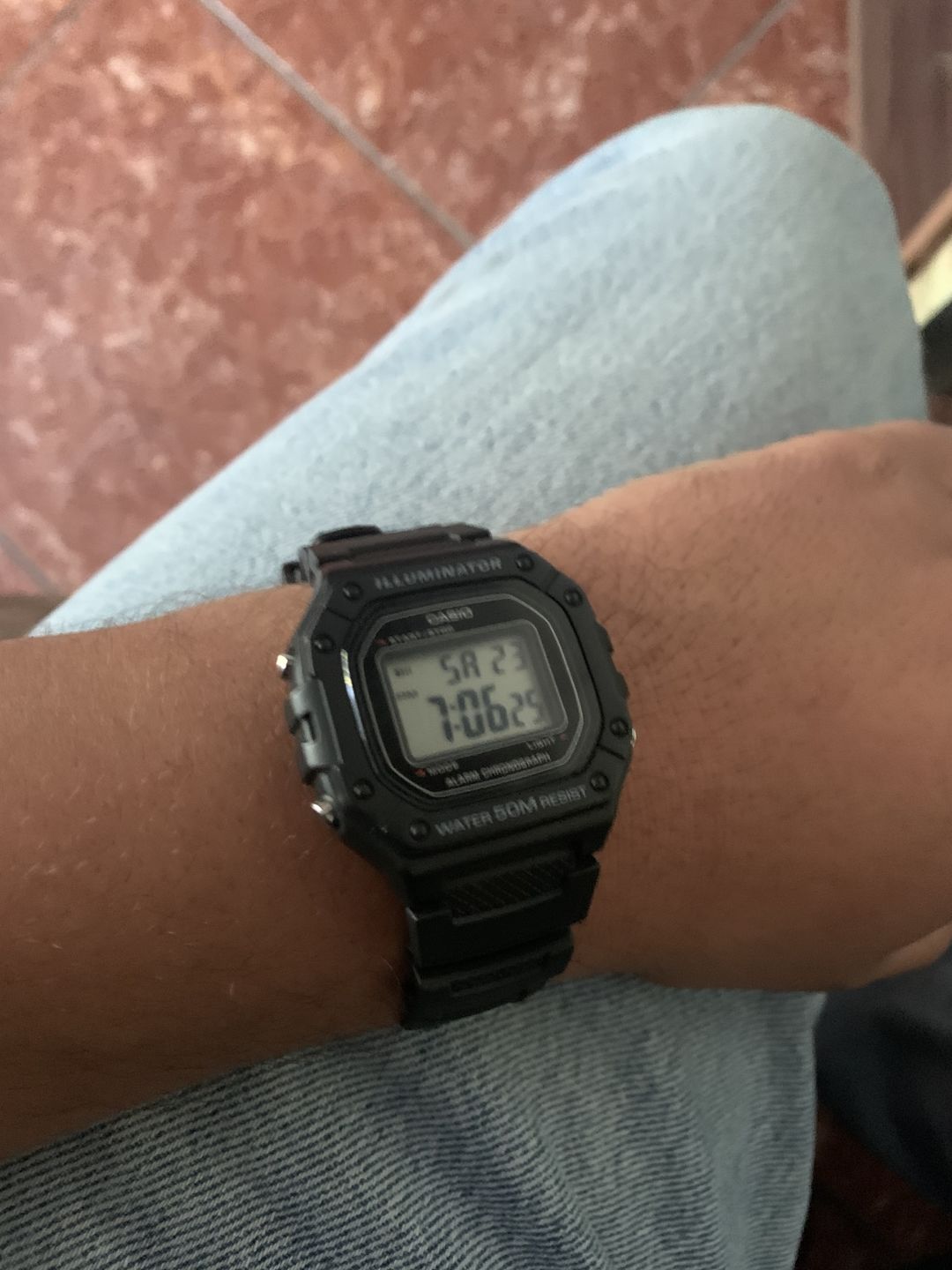 Customer photo review of Reloj Casio Vintage W-218H-1AVDF Negro