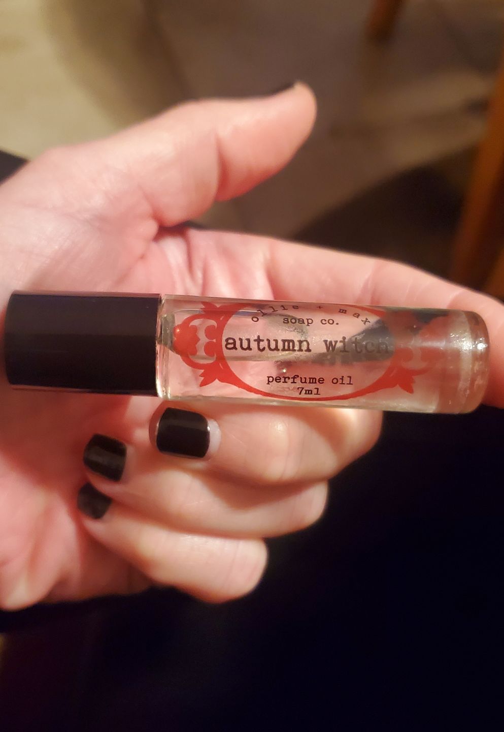 Customer photo review of Autumn Witch Vegan Perfume Oil