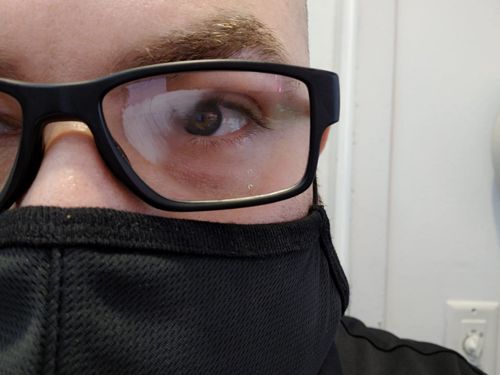 Customer photo review of Anti Fog Spray