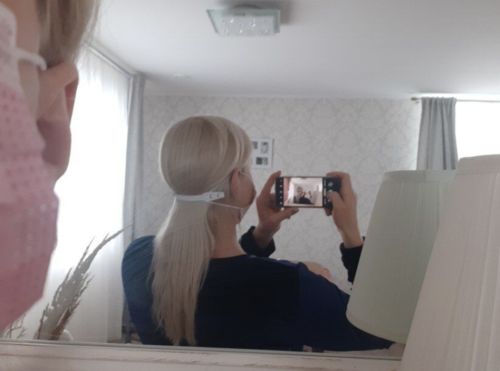 Customer photo review of Maskenhalter Schwarz™