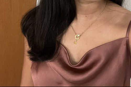 Customer photo review of My Time Necklace