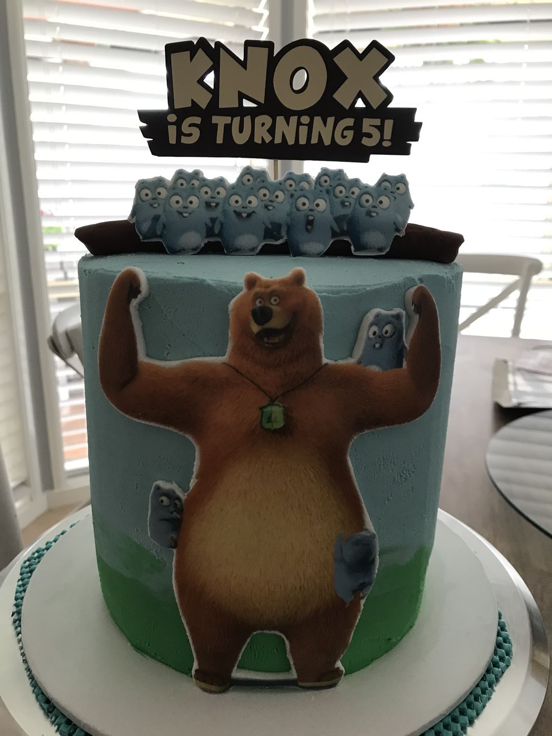 Customer photo review of Wafer Paper Personalised Edible Image