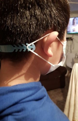 Customer photo review of Ohrenschoner für Mundschutz kaufen dm