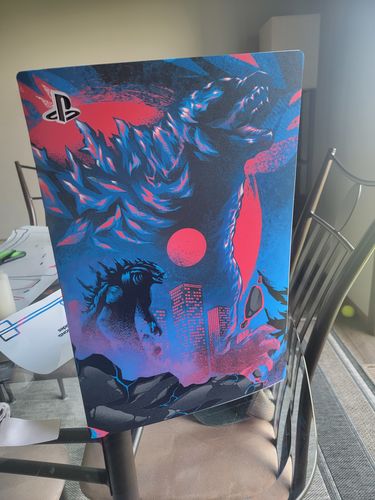 Customer photo review of Zilla - PS5 Console Skin