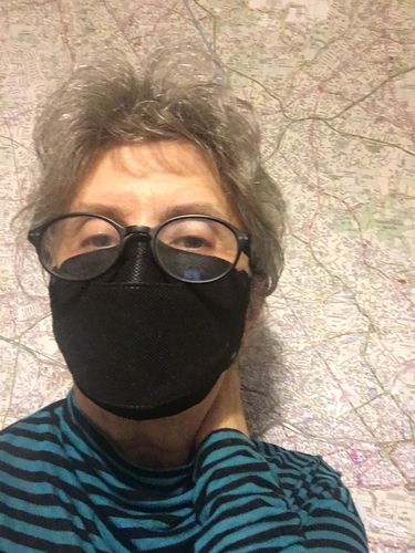 Customer photo review of [USA] AirQueen NANO BLACK MASK (WITH CLIP)