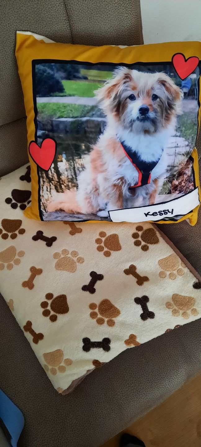 Customer photo review of Fotokissen mit Herzchen - Individuelles Kissen