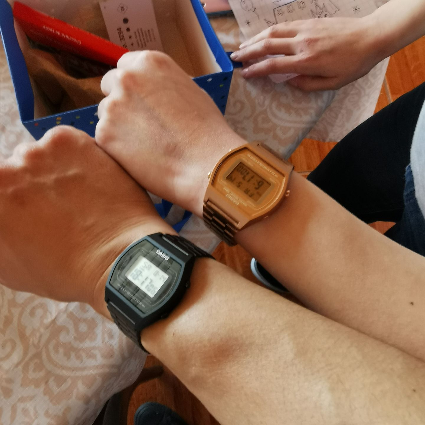 Customer photo review of Reloj Casio Vintage B640WB-1ADF Digital Metálico Negro