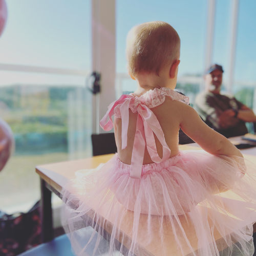 Customer photo review of One Birthday Outfit | Pink