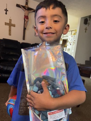 Customer photo review of Blue Mix