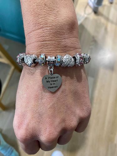 Customer photo review of Piece Of My Heart Bracelet