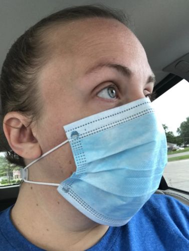 Customer photo review of Maskenhalter Schwarz™