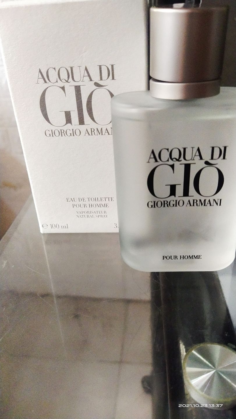 Customer photo review of Giorgio Armani Acqua Di Gio 100ml