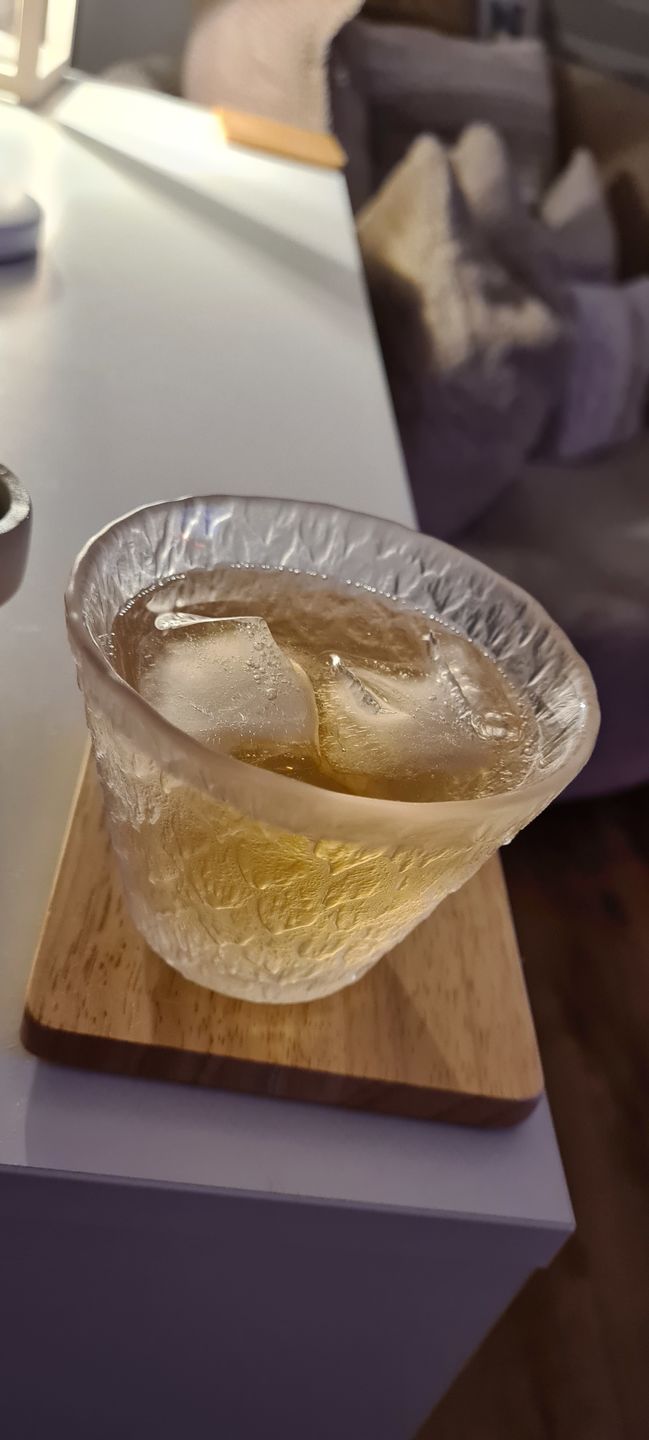 Customer photo review of Yuki - Japanese EDO Kiriko Whiskey Glass