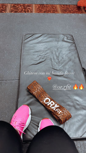 Customer photo review of Banda Elástica Print Leopard