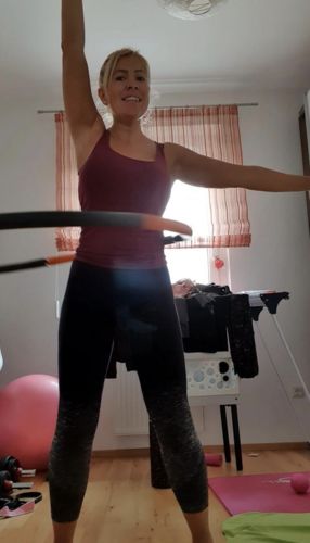Customer photo review of Hula Hoop lernen für dicke