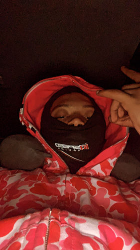 Customer photo review of BAPE WGM Double hat Hoodie #6770