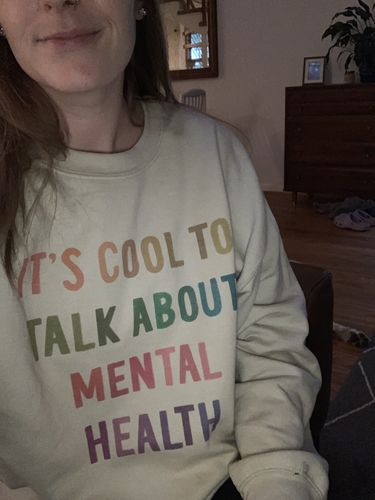 Customer photo review of It's Cool To Talk About Mental Health