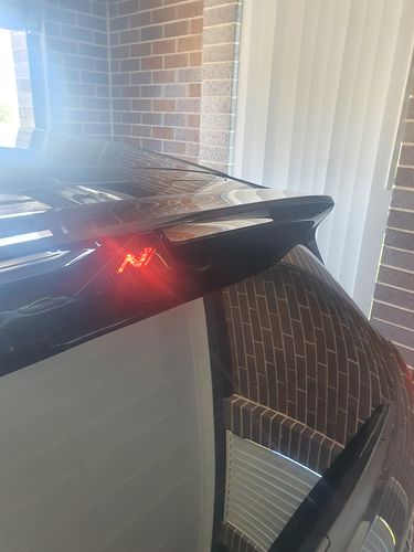 Customer photo review of Hyundai I30N Brake Light Overlay