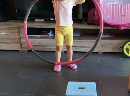 Customer photo review of Hula Hoop Reifen 2 5 kg