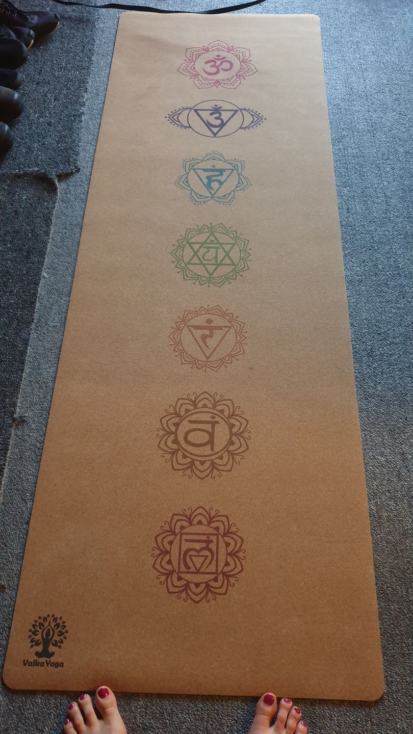Customer photo review of Chakra Yoga Mat