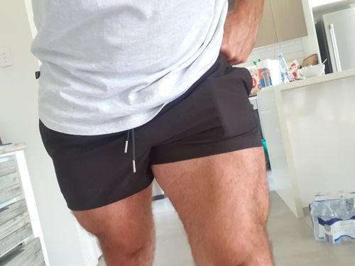 Customer photo review of Quads of the Gods - Lift Shorts - Stealth Black / Black