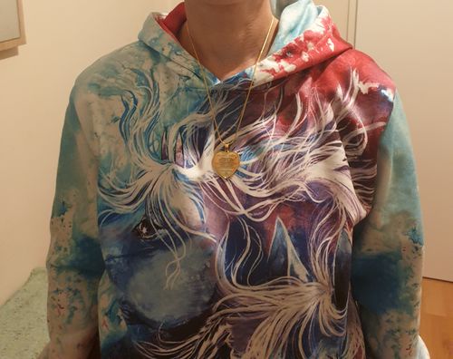 Customer photo review of Herz-Halskette - An meine Tochter von Mama