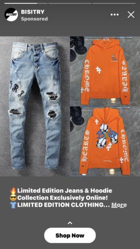 Customer photo review of A2 Chrome Hearts #8138 Hoodie