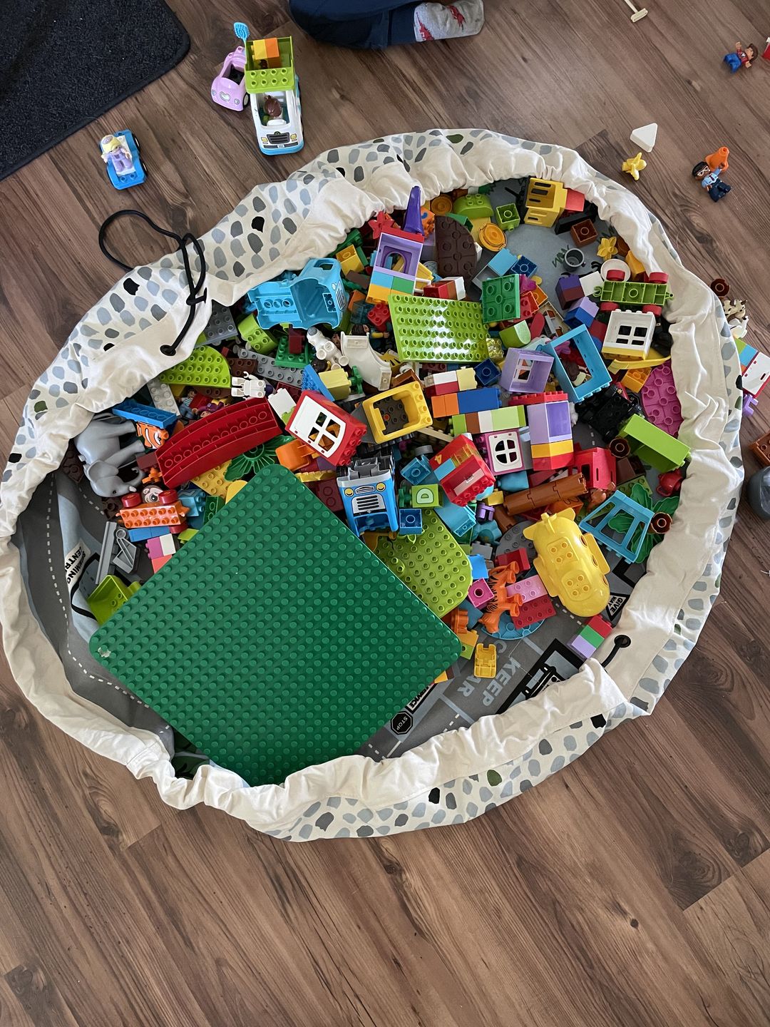 Customer photo review of Wow Town Track Play Pouch