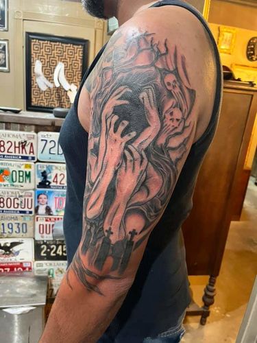 Customer photo review of Signature Tattoo Numbing Cream